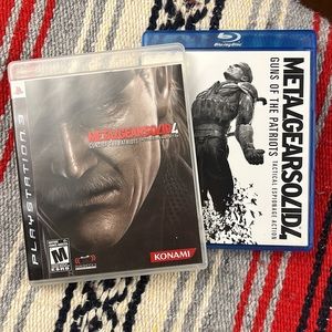 Playstation 3 | Metal Gear Solid 4 Guns of the Patriots (PS3, 2008) + Bonus CDs